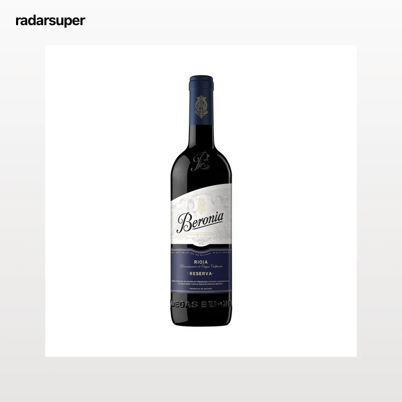BERONIA Vino tinto reserva con D.O. Ca. Rioja botella de 75 cl.