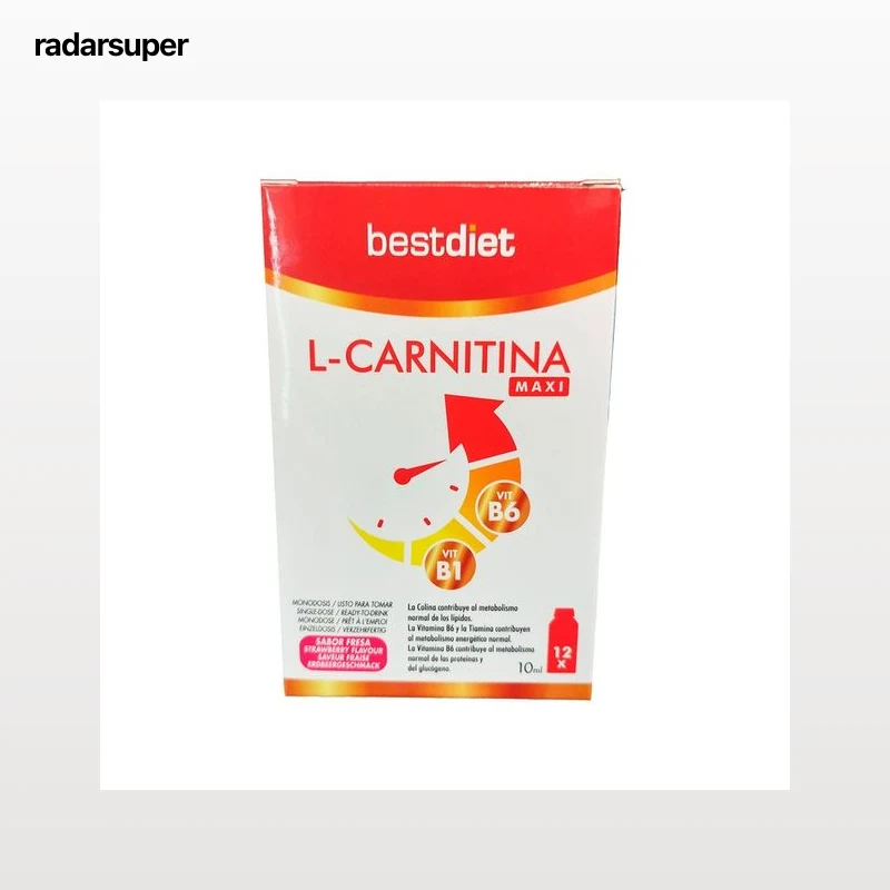 BEST DIET L-carnitina maxi 12 sticks 120 ml.