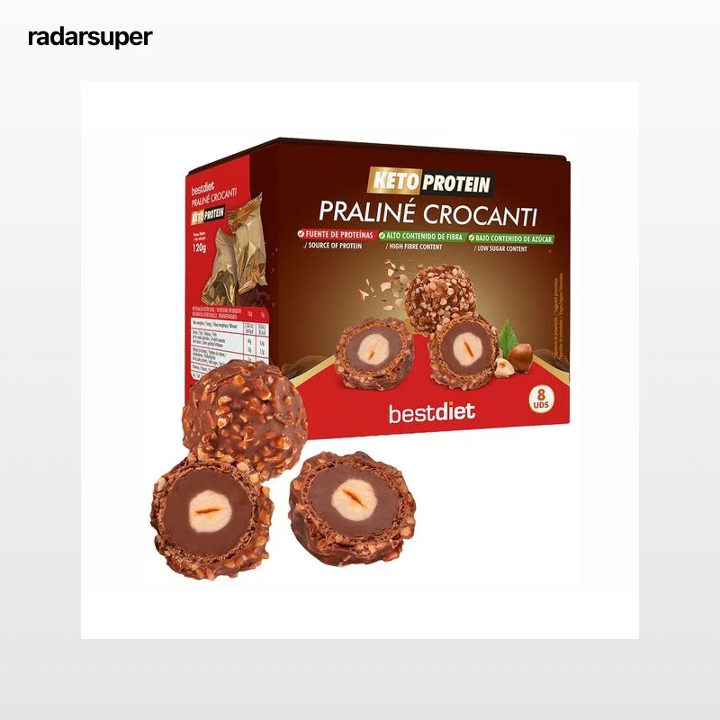 BEST DIET Praliné croccanti 120 g.
