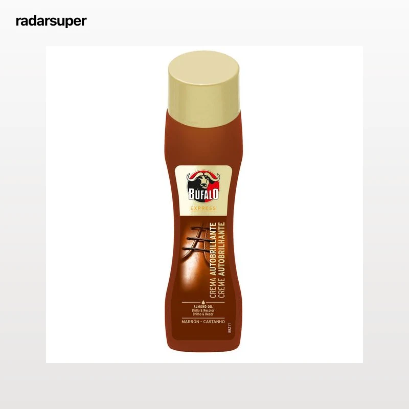 Betún crema autobrillante marrón Búfalo 50 ml