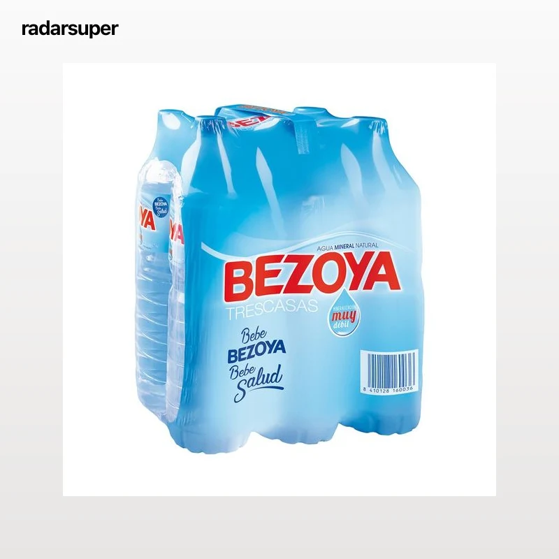 BEZOYA Agua mineral pack de 6 uds. x 1,5 l.