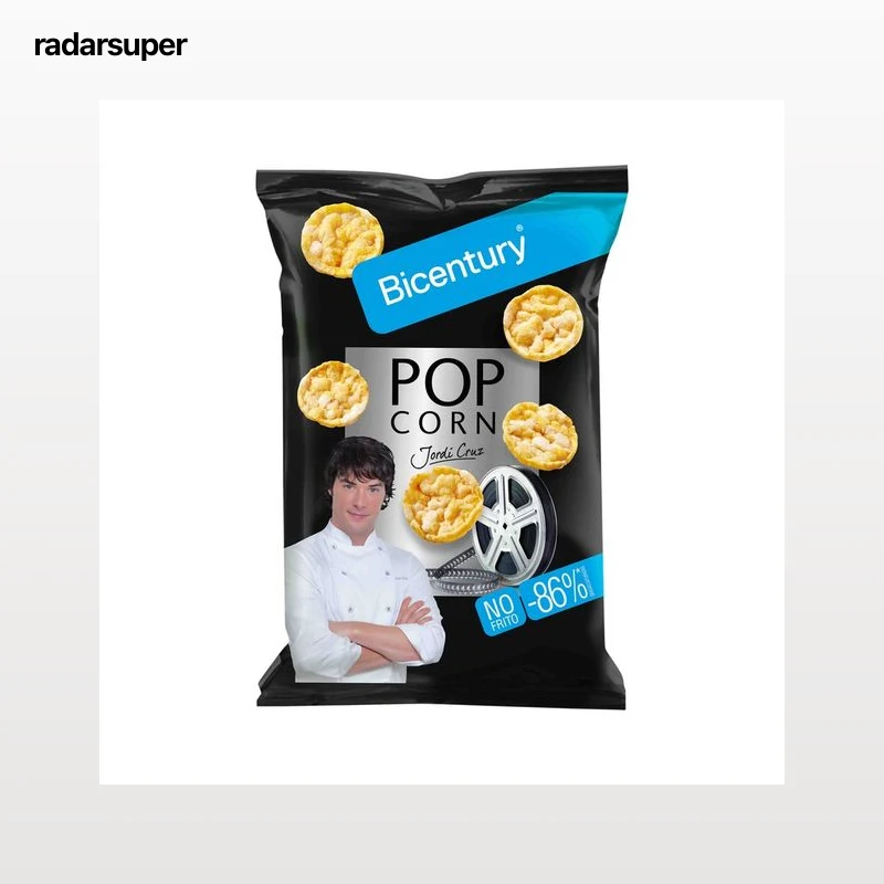 BICENTURY Mini tortitas de maiz BICENTURY POP CORN 70 g.