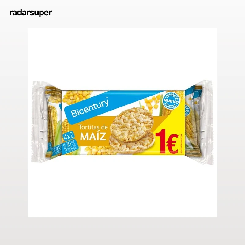 BICENTURY Tortitas de maiz 60 g.