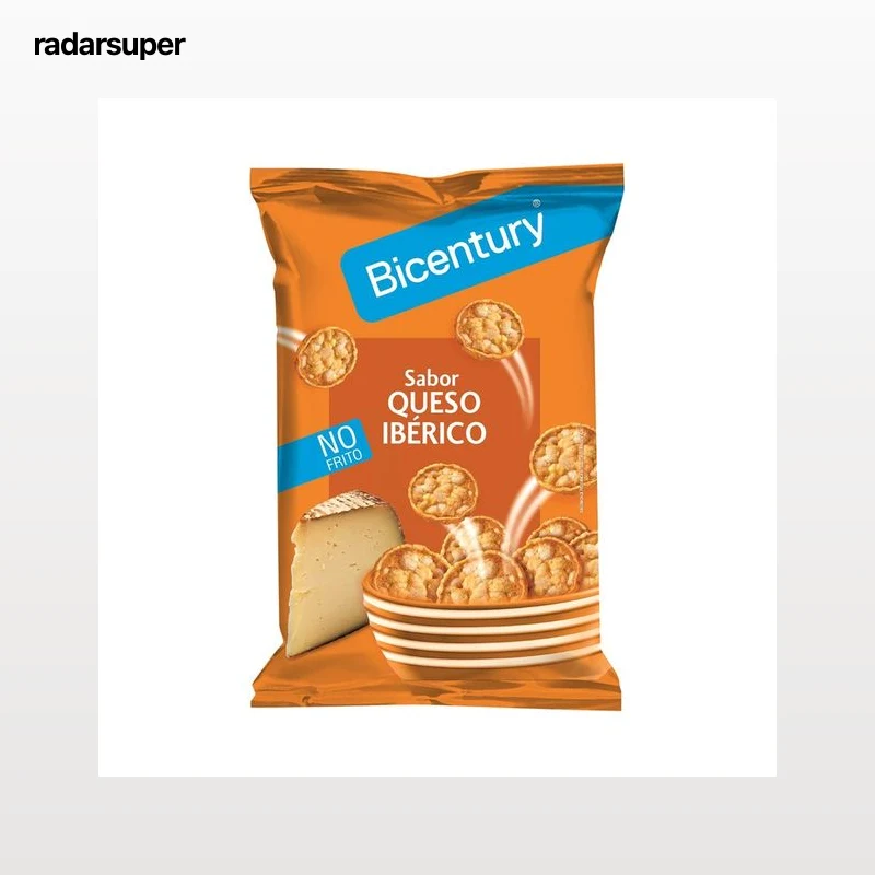 BICENTURY Tortitas mini, sabor queso Ibérico BICENTURY 70 g.