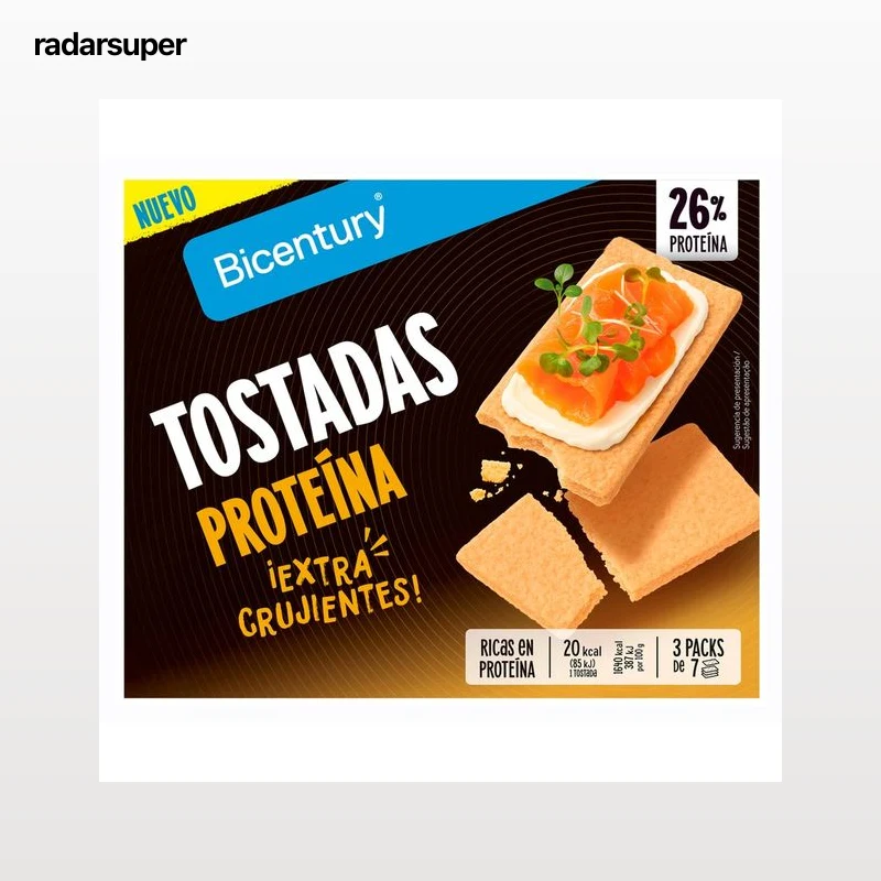 BICENTURY Tostada de proteína 110 g.