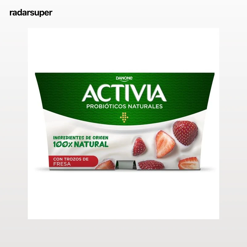 Bífidus Activia pack 4 fresa