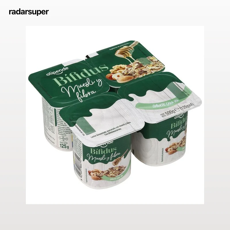 Bifidus Alipende pack 4 muesli y fibra