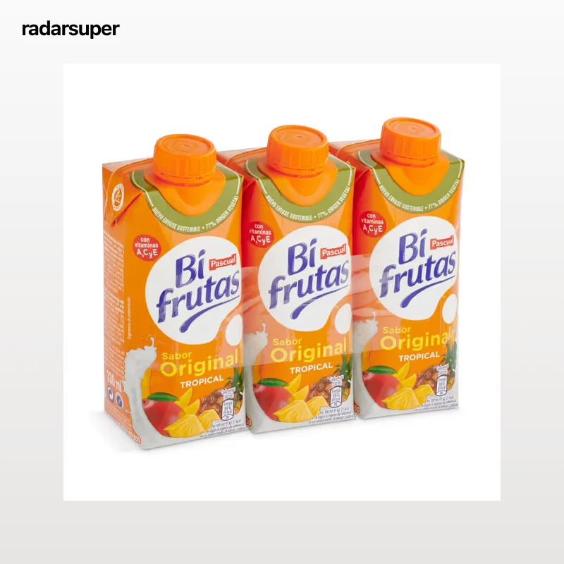 Bifrutas tropical Pascual pack 3 x 330 ml