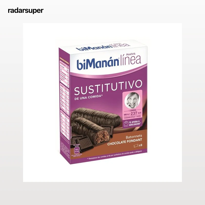 BIMANÁN Batonnets Chocolate BIMANAN 6 uds. x 31 g.