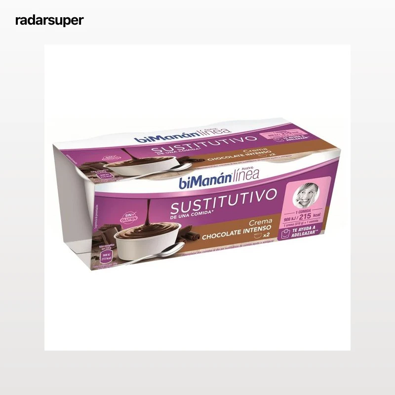 BIMANÁN Crema chocolate intensi BiMANÁN 420 g.