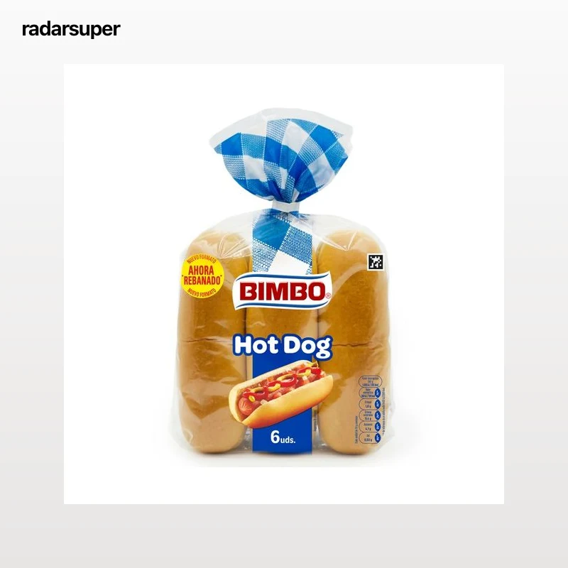 BIMBO Pan de hotdog 6 und 330gr