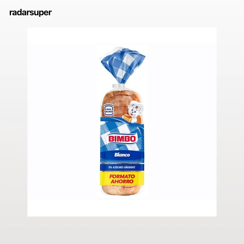 BIMBO Pan de molde con corteza 650 g.