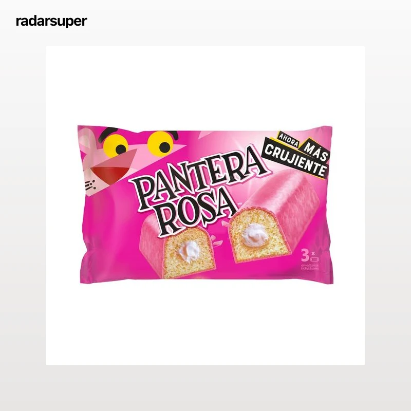 BIMBO Pastelitos Pantera Rosa 3 uds. 165 g.