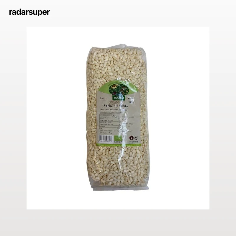 BIOGORET Arroz hinchado 100% ecológico 180 g.