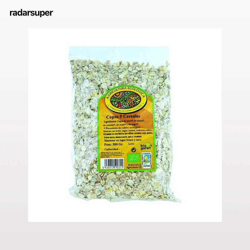 BIOGORET Cereales de fibra ecológicos BIOGORET 500 g.