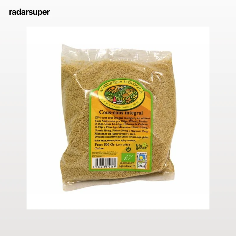 BIOGORET Cous-cous ecológico integral BIOGORET 500 g.