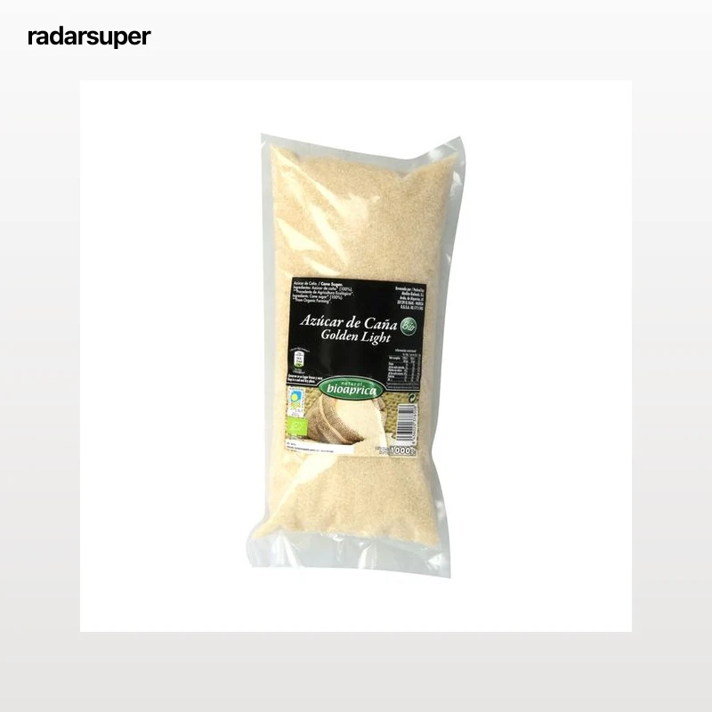 BIOJAM ABEROS Azúcar de caña Golden Light, ecológica BIOAPRICA, 1 kg