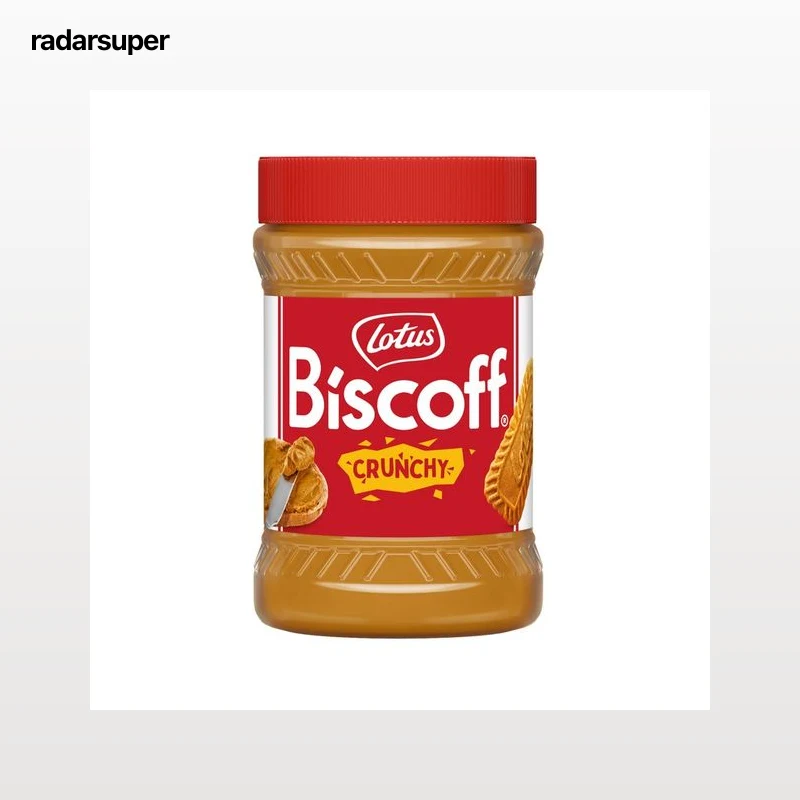 BISCOFF Crema para untar de galleta caramelizada crujiente 380 g.