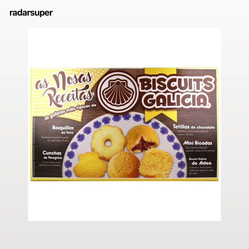 BISCUITS GALICIA Galletas y bizcochos surtidos nuestra receta 485 g.
