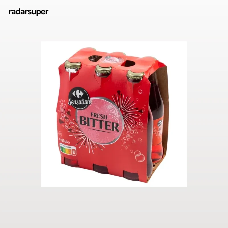 Bitter Carrefour Sensation pack 6 botellas 20 cl.