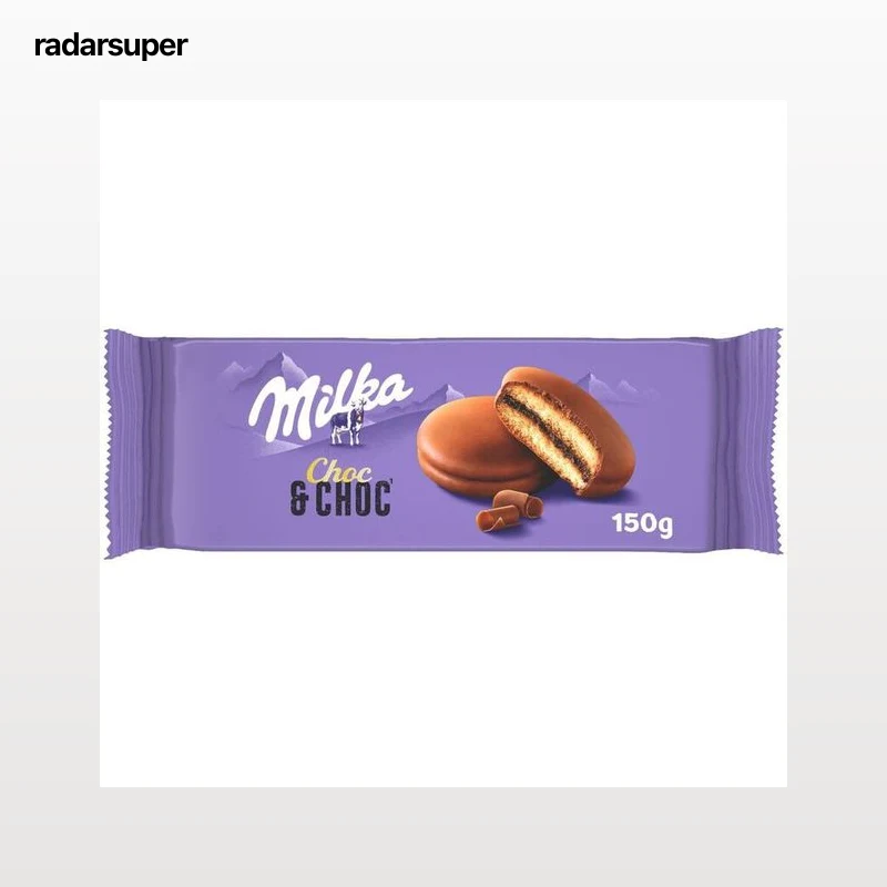 Bizcochito choc&choc Milka 150g
