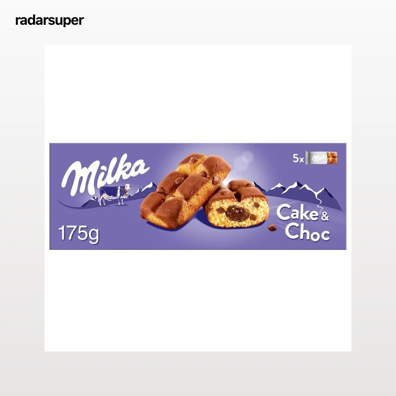Bizcochito Milka Cake Choc crema pepitas chocolate 175g