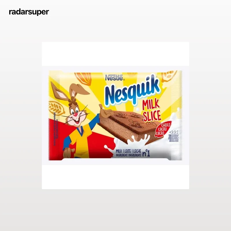 Bizcochitos de chocolate Nesquik Milk Slice pack de 4 unidades de 26 g.