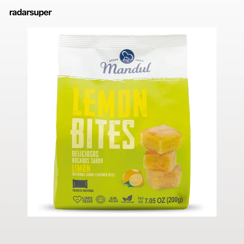 Bizcochitos de limón Mandul 200 g