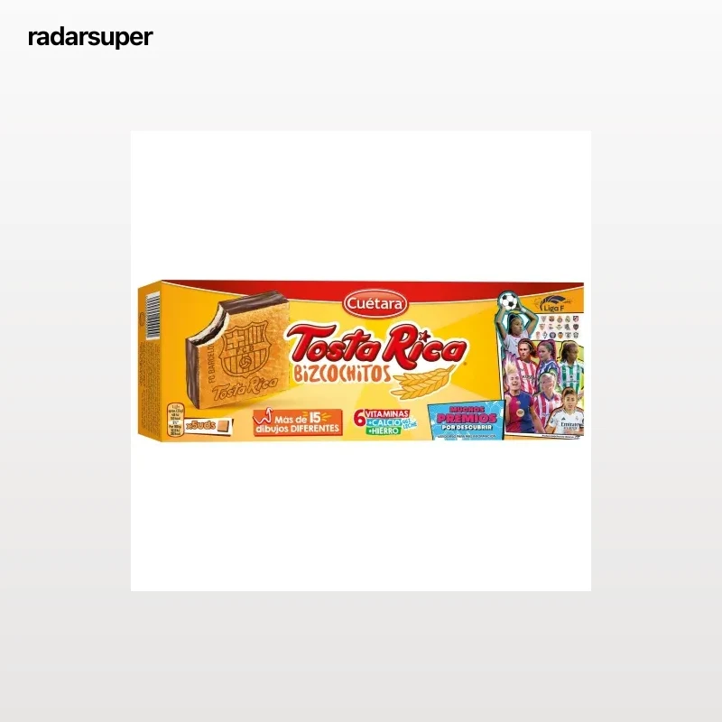 Bizcochitos Tosta Rica 125 g.