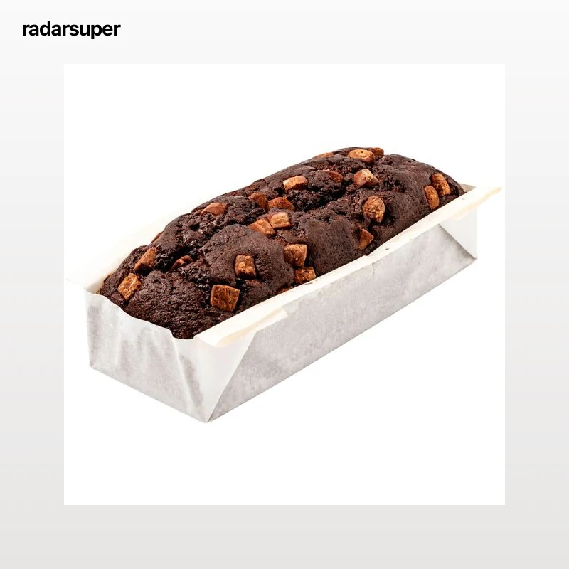 Bizcocho con cacao y trozos de chocolate con leche 250 g.