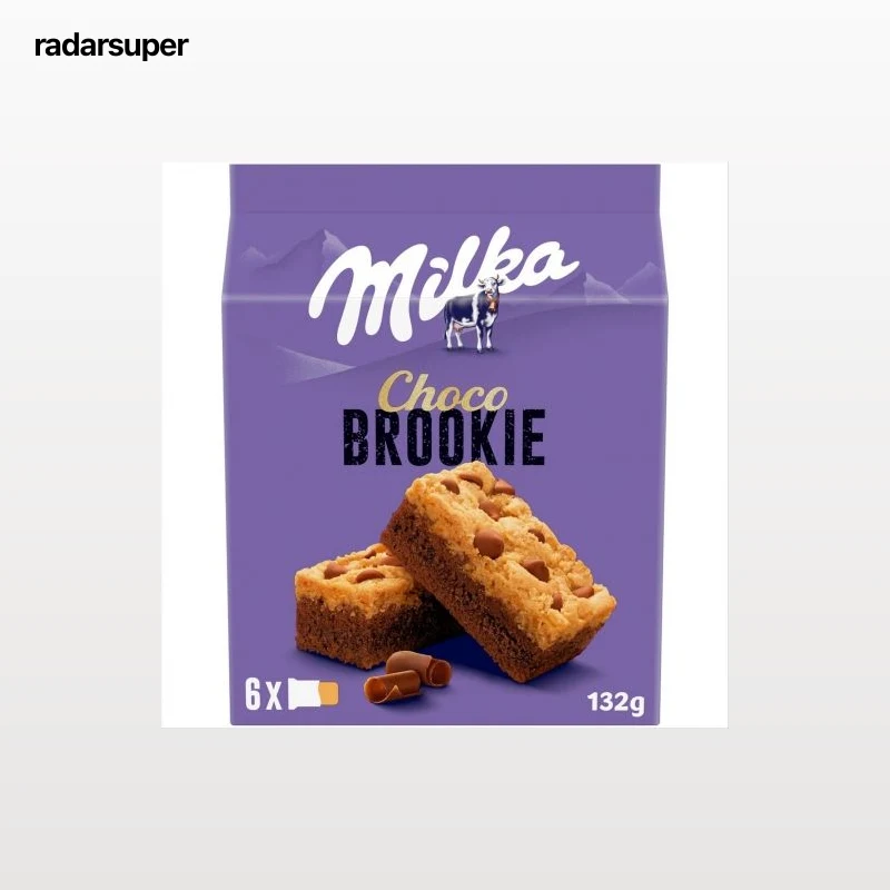 Bizcocho con chocolate Milka Choco Brookie 132 g.