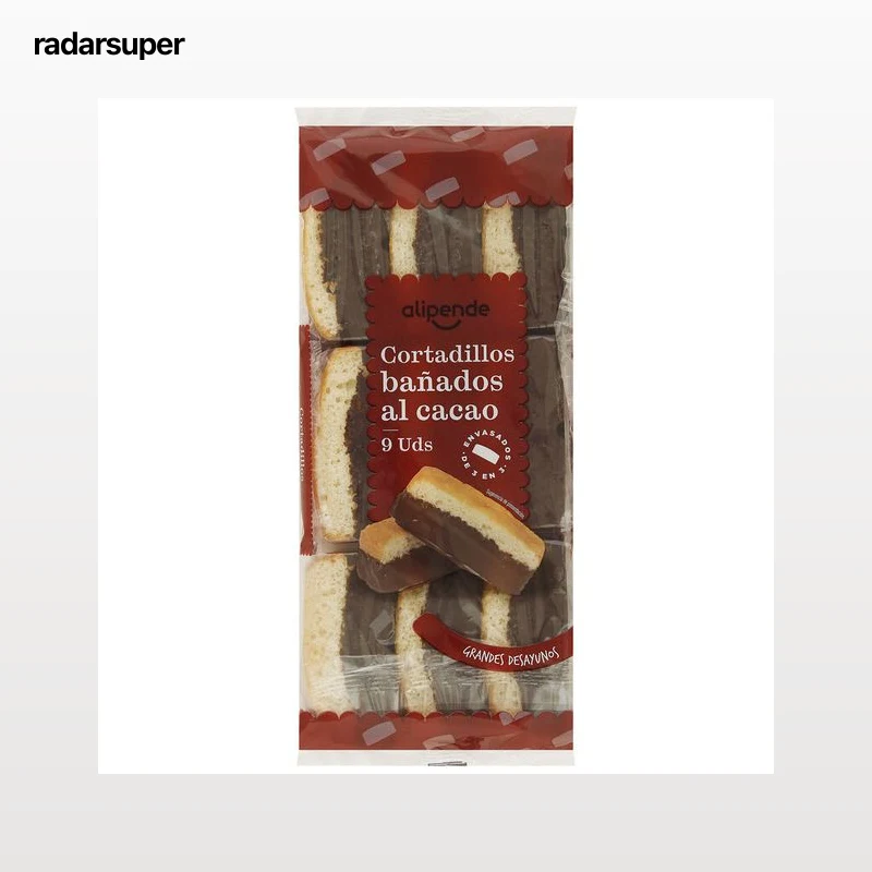 Bizcocho cortadillo Alipende baño cacao 250g