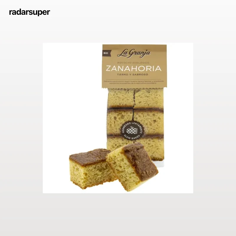 Bizcocho de Zanahoria Ecológico La Granja 300 g