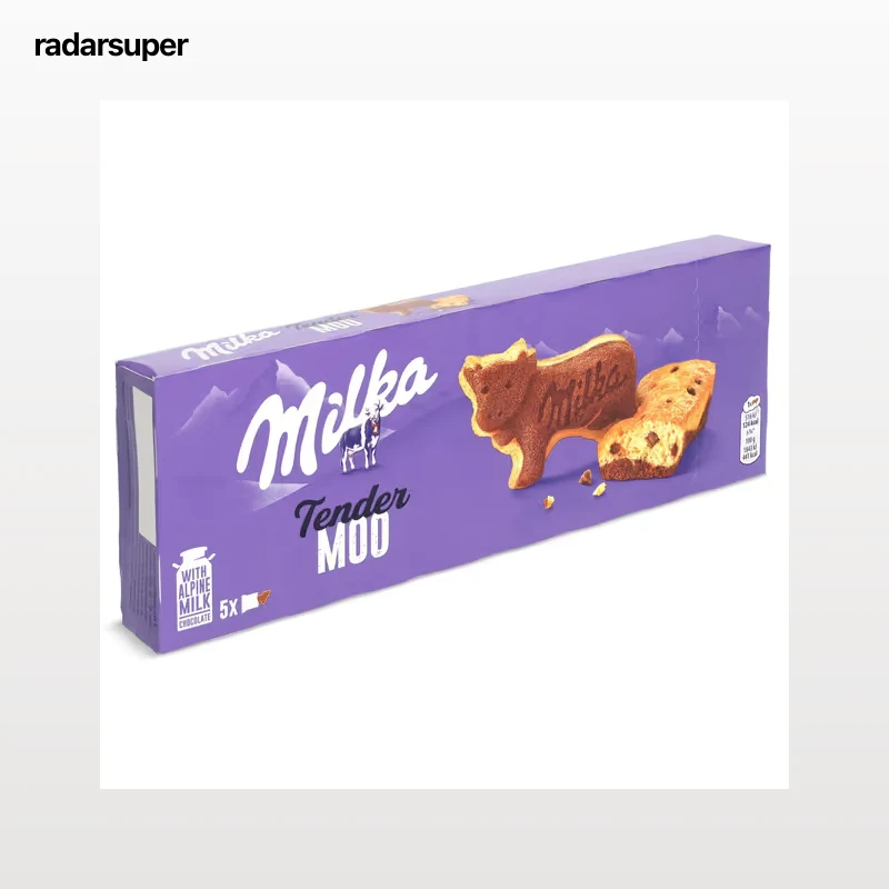 Bizcocho con pepitas de chocolate tender moo Milka 140 g
