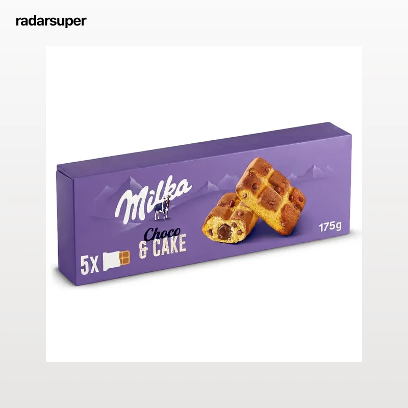 Bizcocho relleno con chocolate cake & choc Milka 175 g