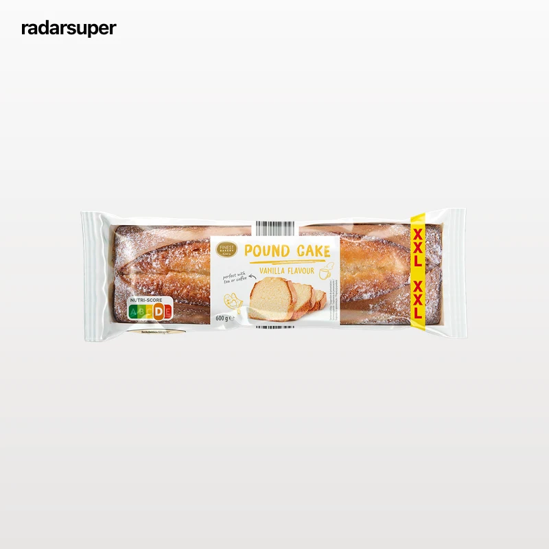 Bizcocho de vainilla XXL
