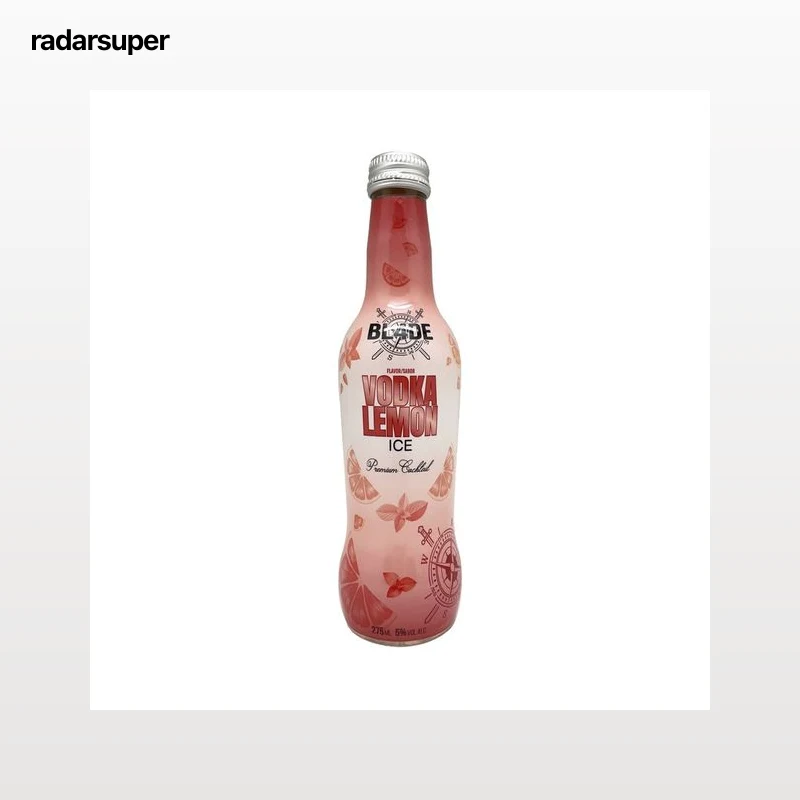 BL4DE Premium Combinado con sabor vodka con limón botella 27.5 cl.