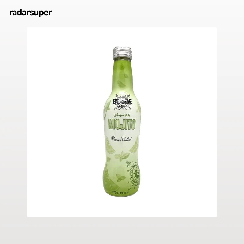 BL4DE Premium Combinado spritz con sabor a mojito botella 27.5 cl.