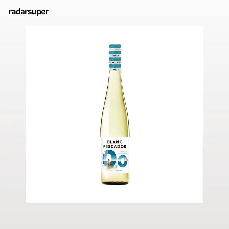 BLANC PESCADOR 0.0 Blanco frizzante 0.0% alcohol botella 75 cl.