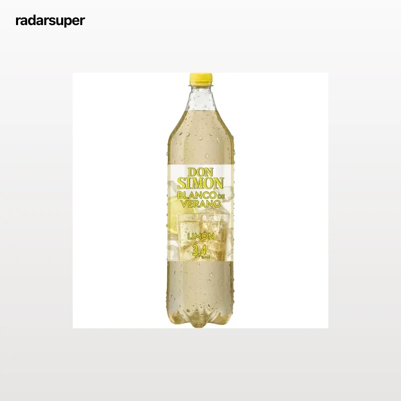 Blanco de verano limón Don Simón botella 1,5 l.