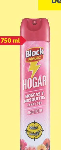 BLOCK MAGIC Insecticida hogar y plantas
