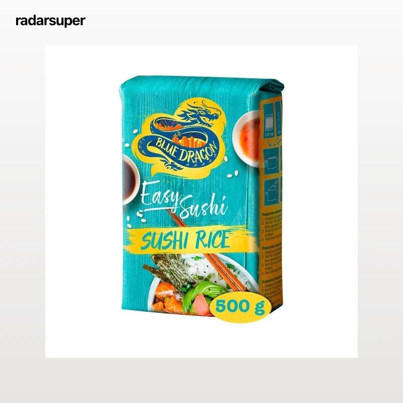 BLUE DRAGON Arroz para hacer Sushi 500 g.