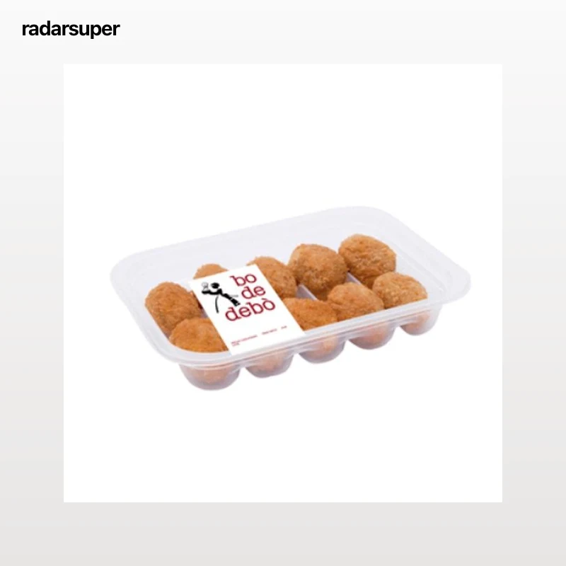 BO DE DEBÓ Croquetas fritas de bacalao, listas para calentar y comer 295 g.