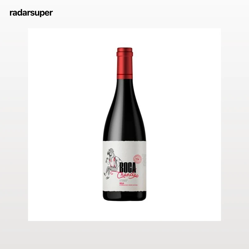 BOCACHANCLA  Vino tinto envejecido en bodega, con D.O. Ca. Rioja BOCACHANCLA botella de 75 cl.