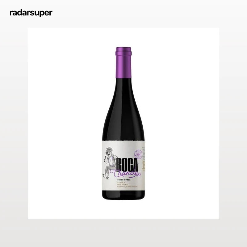 BOCACHANCLA Vino tinto roble con D.O. Ribera del Duero botella 75 cl.
