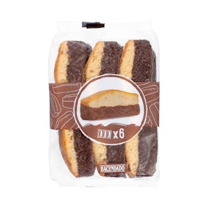 Bocaditos bañados al cacao