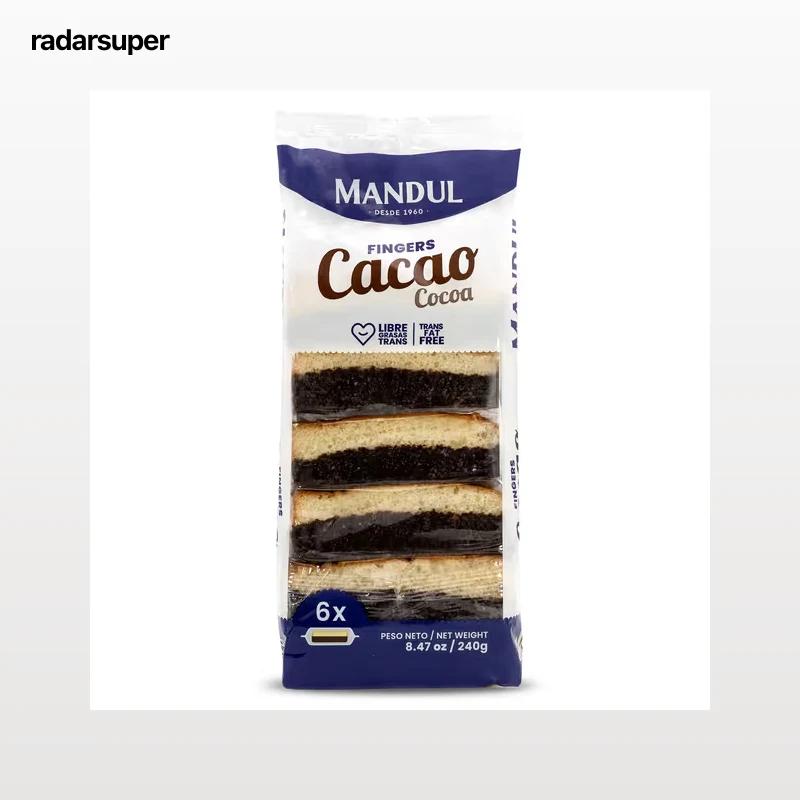 Bocaditos de cacao Mandul 240 g