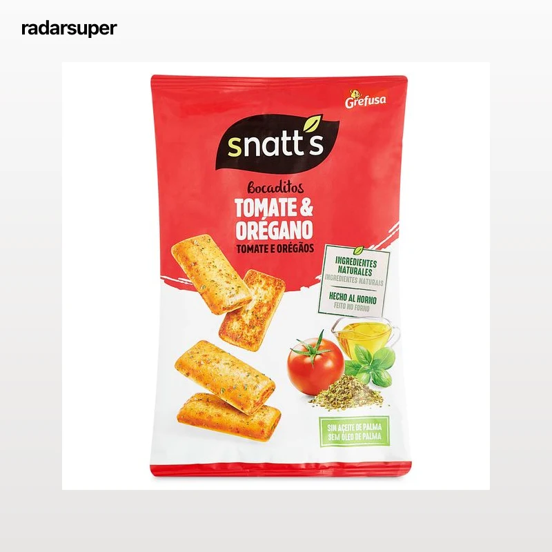Bocaditos de tomate y orégano Snatt's 110 g
