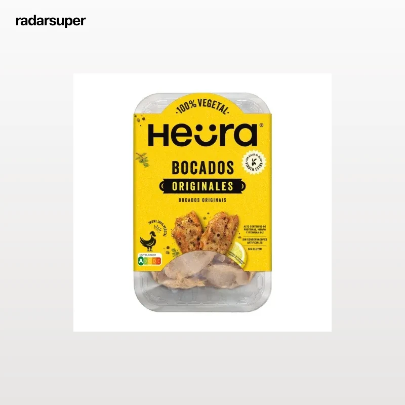 Bocados originales de Heüra sin gluten 160 g.