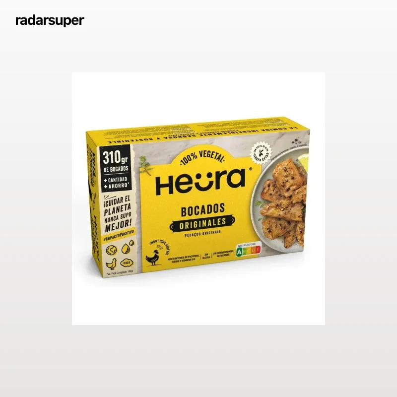 Bocados originales Heura sin gluten 310 g.